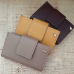 Carteira Taupe, Mostarda e Café