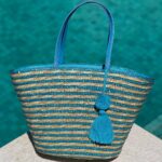 Bolsa Palha Azul